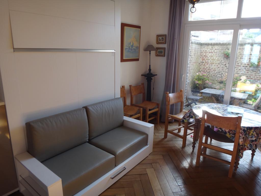 Beau Studio, Front De Mer - Rdc Lägenhet Mers-les-Bains Exteriör bild