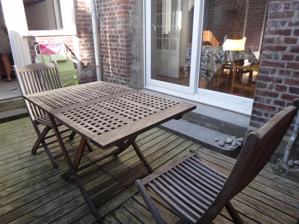Beau Studio, Front De Mer - Rdc Lägenhet Mers-les-Bains Exteriör bild