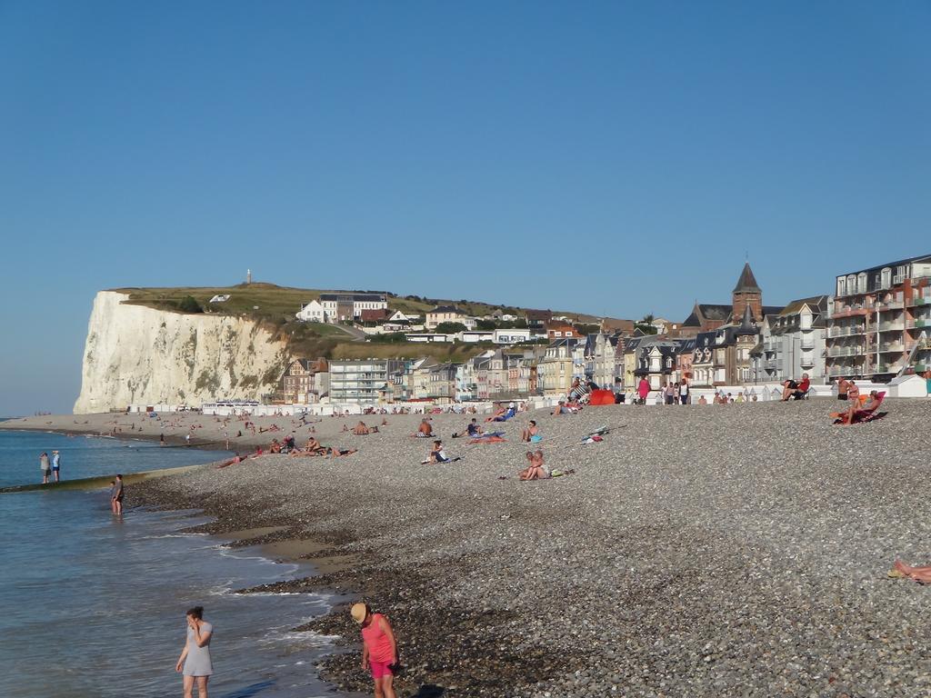Beau Studio, Front De Mer - Rdc Lägenhet Mers-les-Bains Exteriör bild