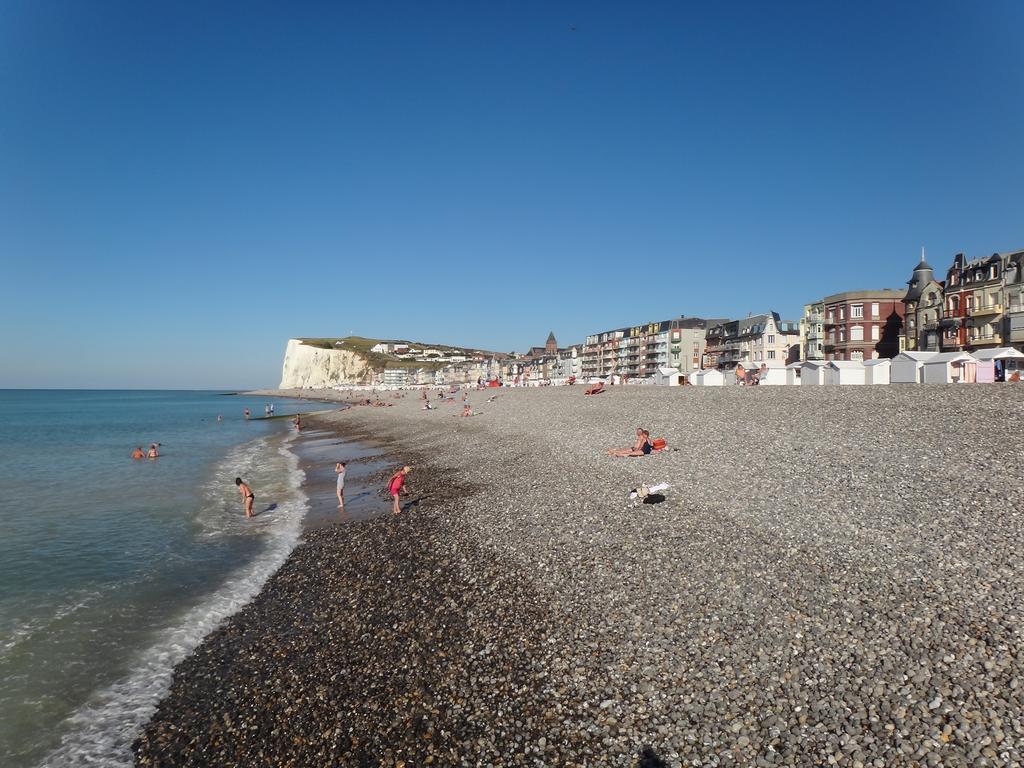 Beau Studio, Front De Mer - Rdc Lägenhet Mers-les-Bains Exteriör bild